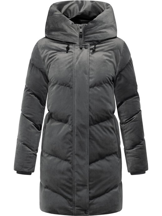 Damen Kurzmantel - Avelin Velvet YOUMODO