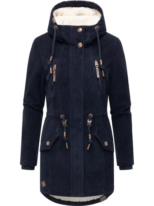 Damen Kurzmantel - Ellsie Cordy YOUMODO