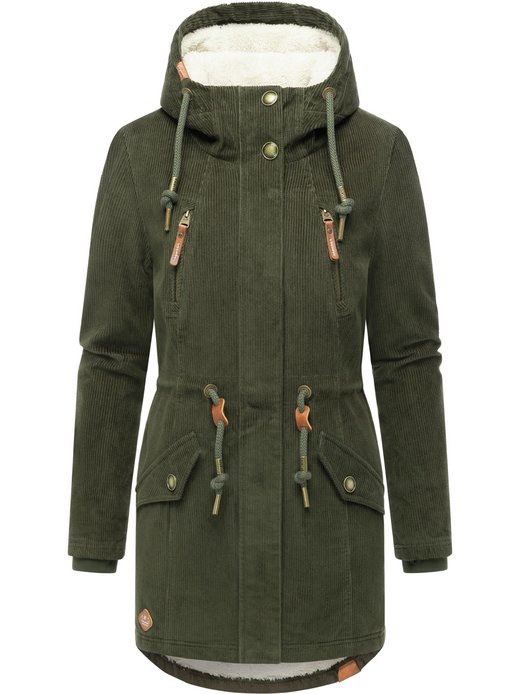 Damen Kurzmantel - Ellsie Cordy YOUMODO