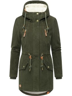 Damen Kurzmantel - Ellsie Cordy YOUMODO