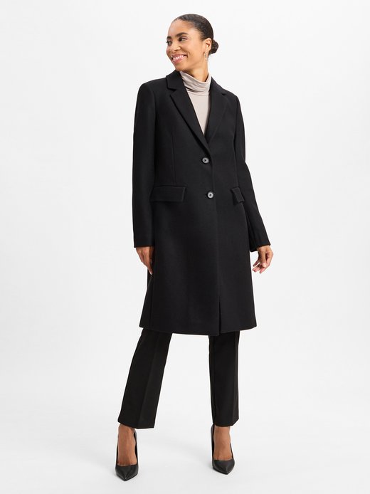 Damen Kurzmantel mit Cashmere-Anteil
