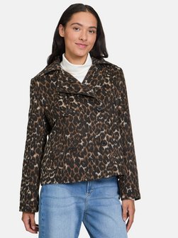 Damen Kurztrenchcaoat