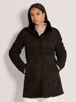 Damen Lammfellmantel