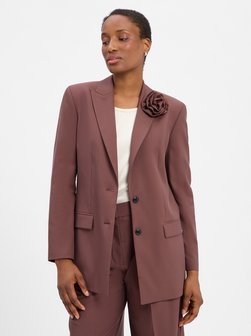 Artikelbild Damen Lang-Blazer - Arosea von HUGO in nougat uni