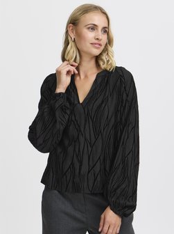 Damen Langarm-Bluse FRJULL
