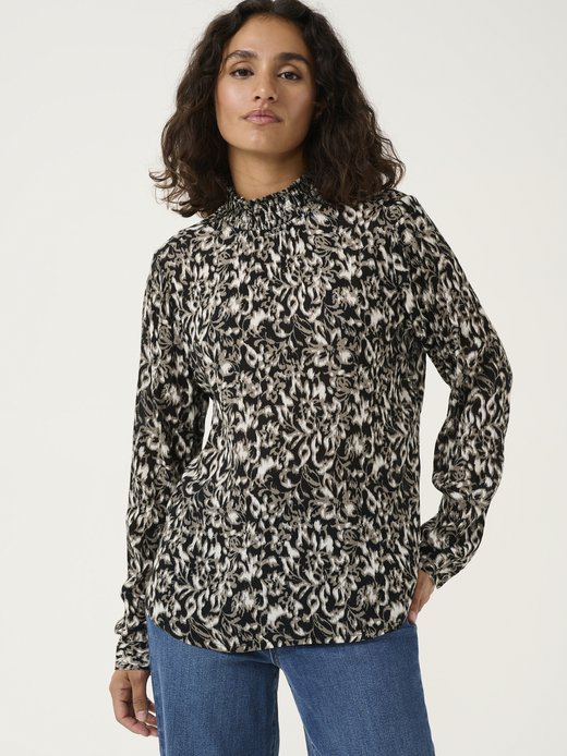 Damen Langarm-Bluse KAamber