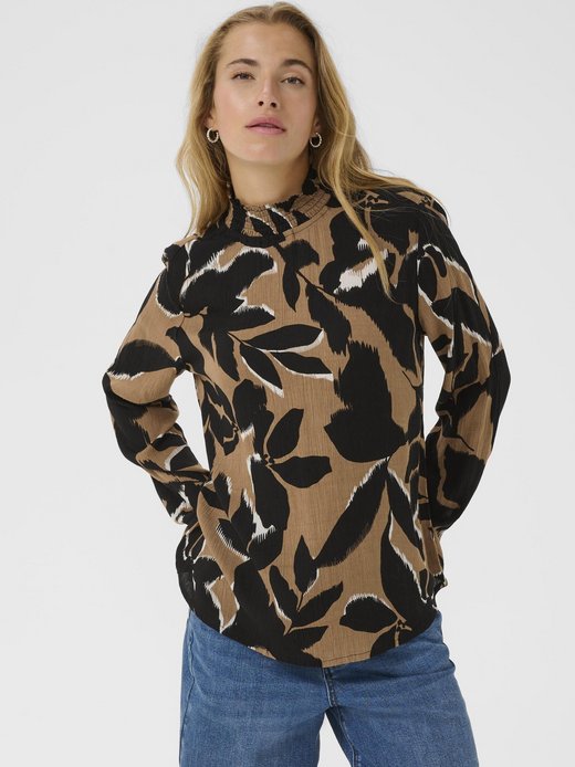 Damen Langarm-Bluse KAamber