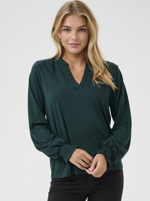 Damen Langarm-Bluse KAcharlotte