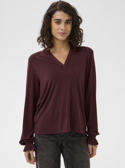Damen Langarm-Bluse KAcharlotte