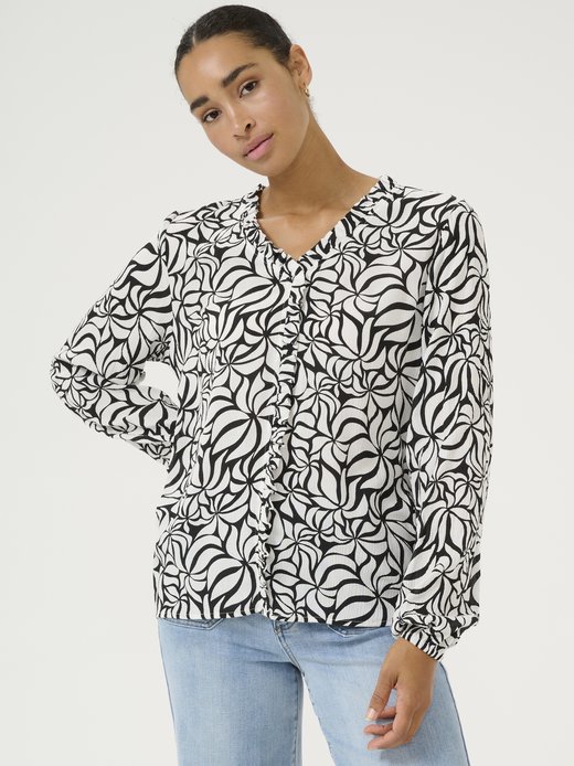 Damen Langarm-Bluse KAellen