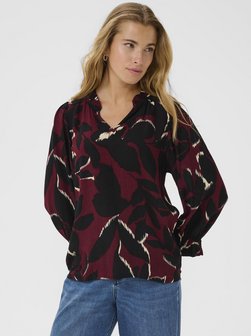 Damen Langarm-Bluse KAlinda