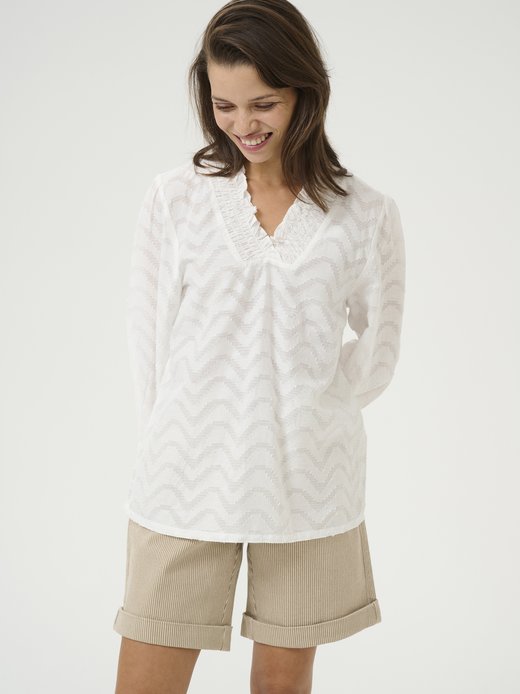 Damen Langarm-Bluse KAvictoria