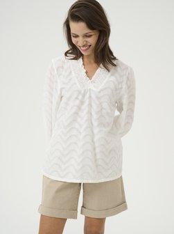 Damen Langarm-Bluse KAvictoria