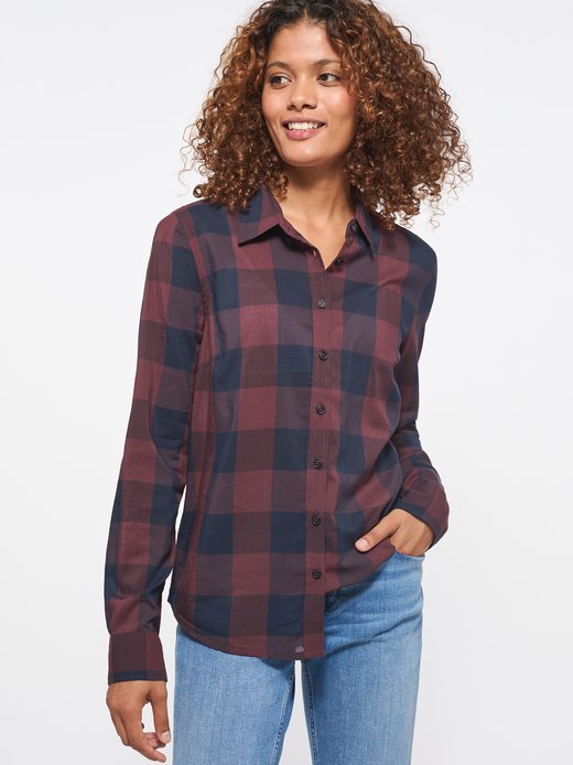 Damen Langarm-Bluse
