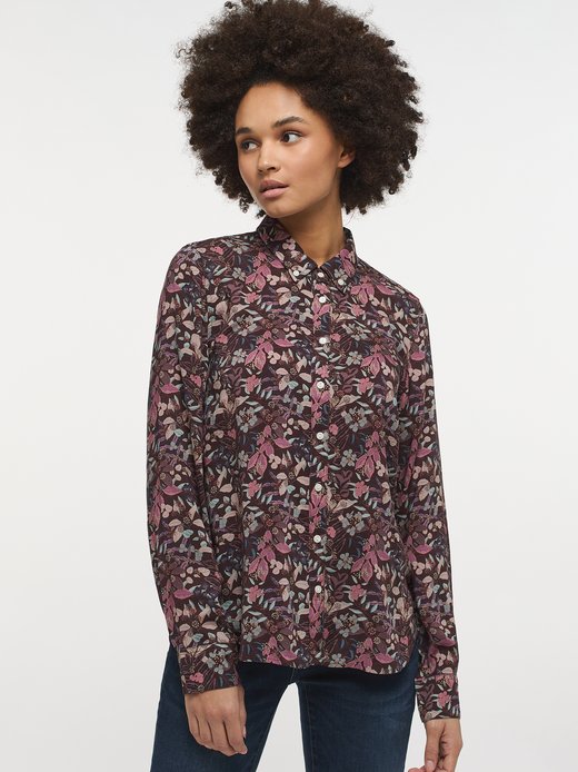 Damen Langarm-Bluse