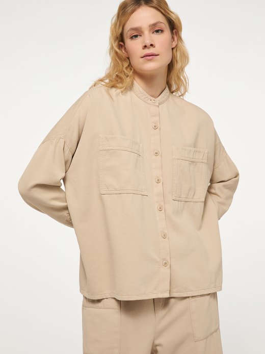 Damen Langarm-Bluse