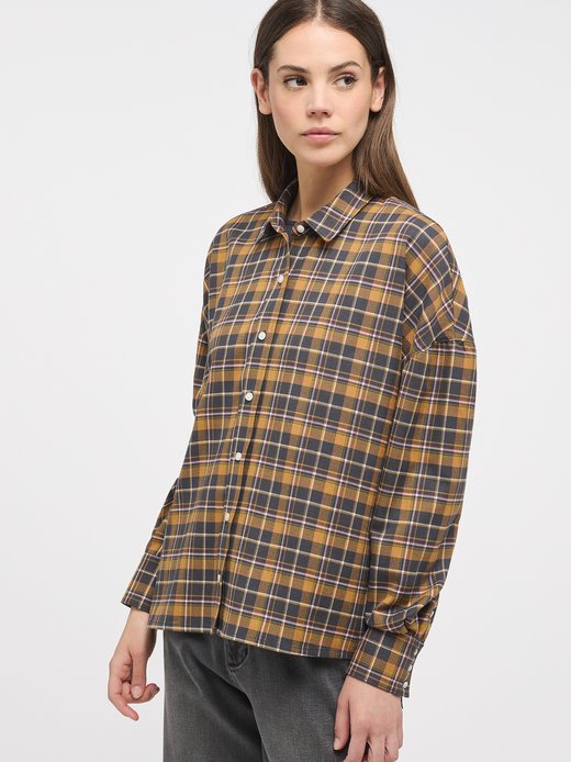 Damen Langarm-Bluse