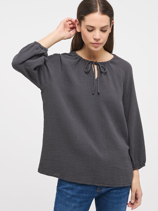 Damen Langarm-Bluse