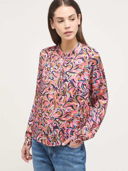 Damen Langarm-Bluse