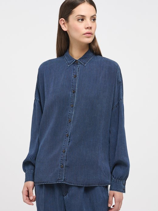 Damen Langarm-Bluse