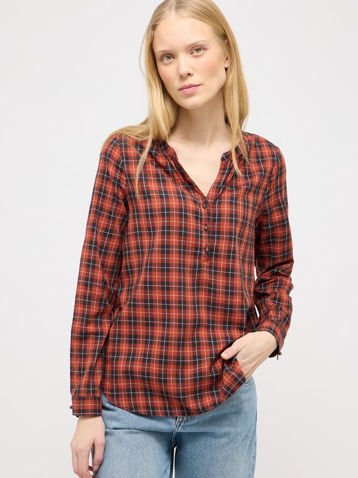 Damen Langarm-Bluse