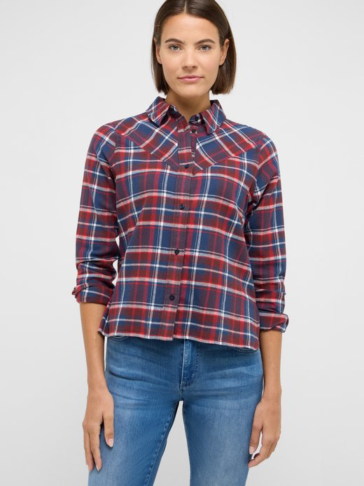 Damen Langarm-Bluse