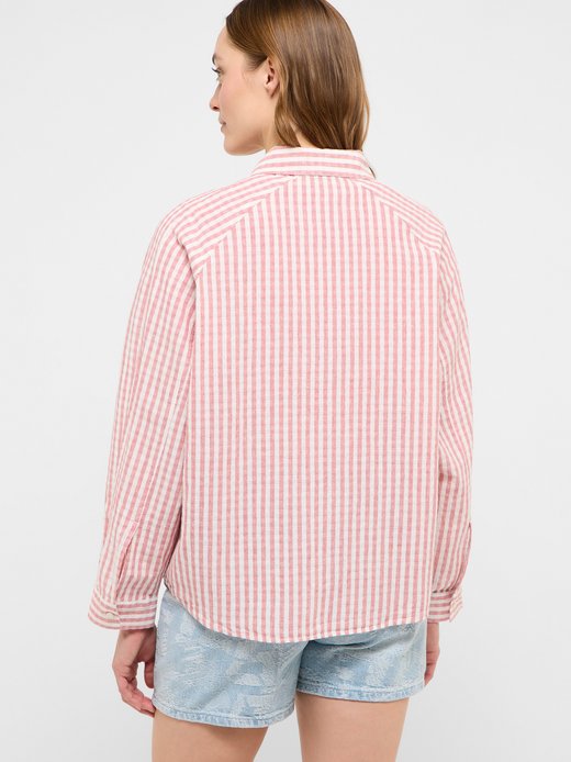 Damen Langarm-Bluse