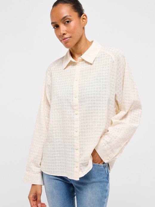 Damen Langarm-Bluse