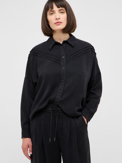 Damen Langarm-Bluse