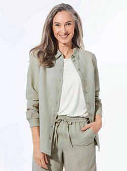 Damen Langarm-Blusen - Kurzgröße