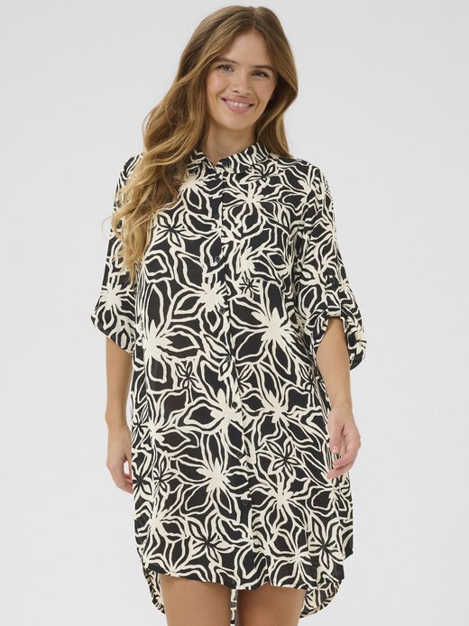 Damen Langarm - Hemdkleid KAhildur