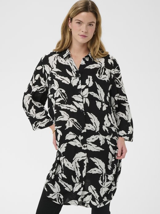 Damen Langarm - Hemdkleid KAhildur