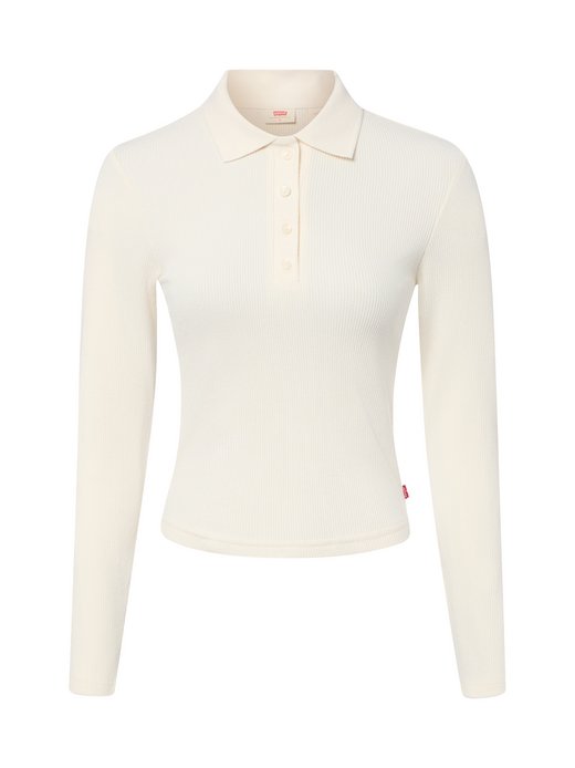 Damen Langarm-Poloshirt