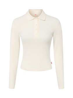 Damen Langarm-Poloshirt