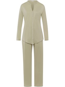 Damen Langarm Pyjama  -  Cotton Deluxe