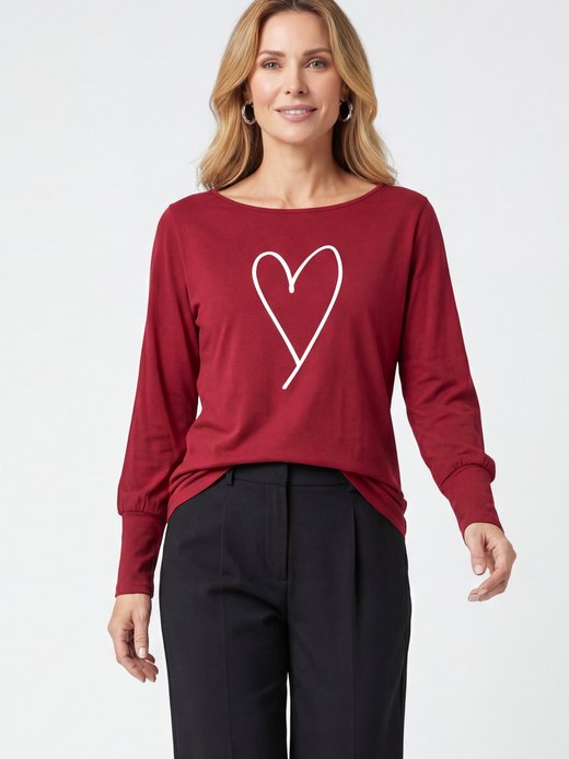Damen Langarm Shirt