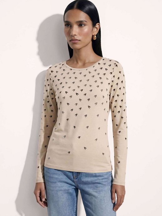 Damen Langarm Shirt