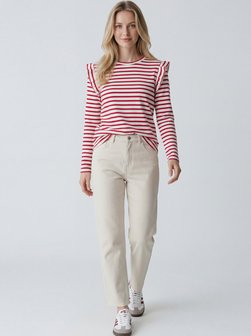 Damen Langarm Shirt