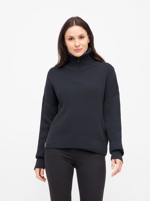 Damen Langarm-Strickpullover