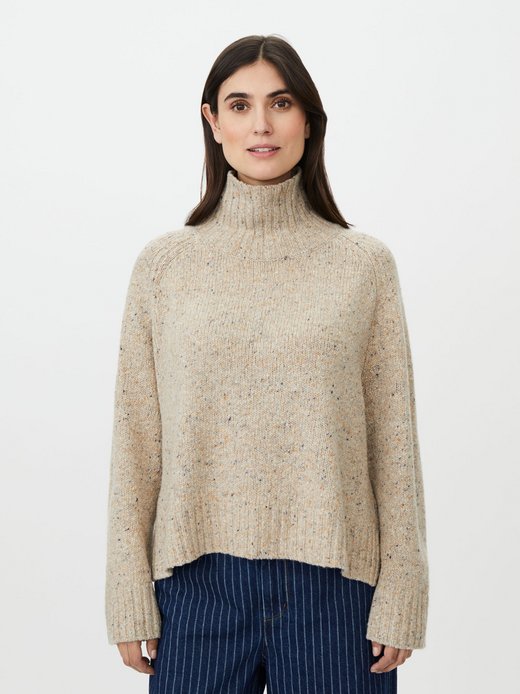 Damen Langarm-Strickpullover