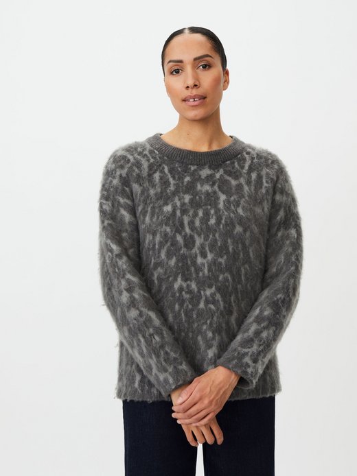 Damen Langarm-Strickpullover