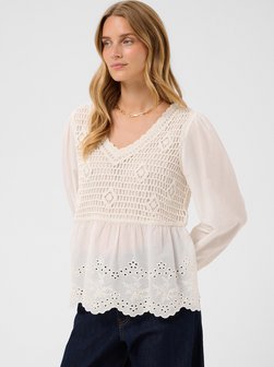 Damen Langarmbluse CRSerin
