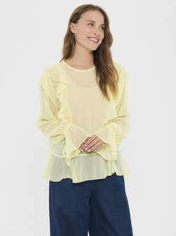 Damen Langarmbluse LabelleSZ