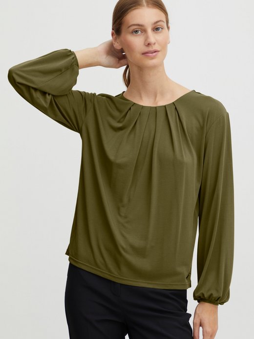 Damen Langarmbluse - OXHal