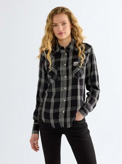 Damen Langarmhemd - Western