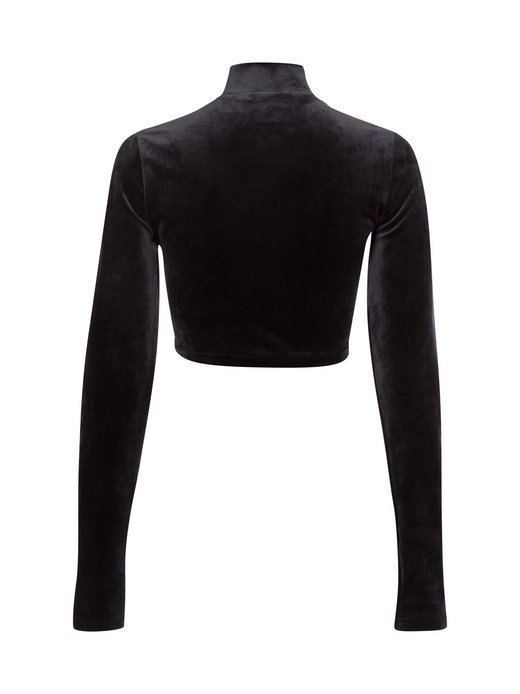 Damen Langarmshirt - Bling Crop