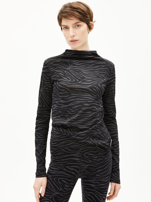 Damen Langarmshirt - Calunaa Zebraraa