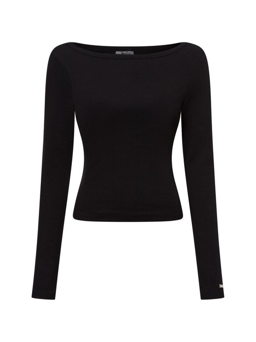 Damen Langarmshirt - Ease Ribbed Long Sleeve