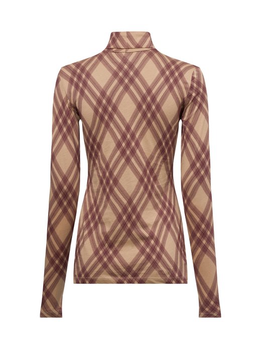 Damen Langarmshirt - Graziliaa Argyle