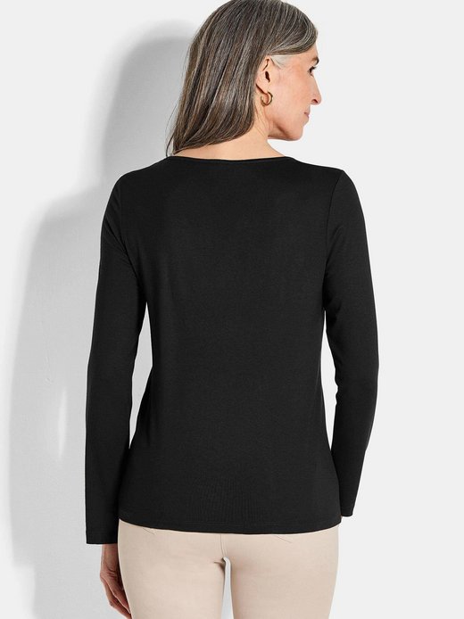 Damen Langarmshirt - Kurzgröße